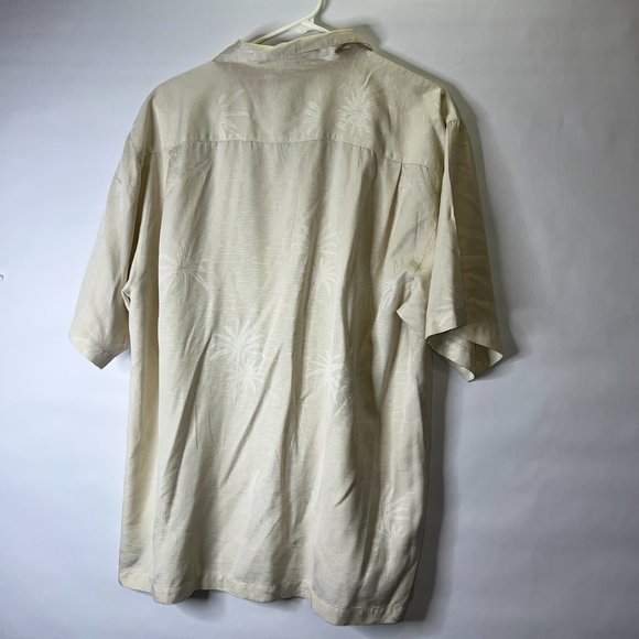 Club Cabana 100% Silk Men's Dress Shirt M - Picture 3 of 3